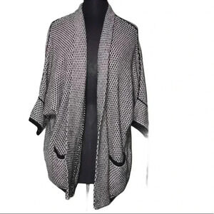 Splendid Dolman Sleeve Open Front Cardigan Sweater Jacket Size M